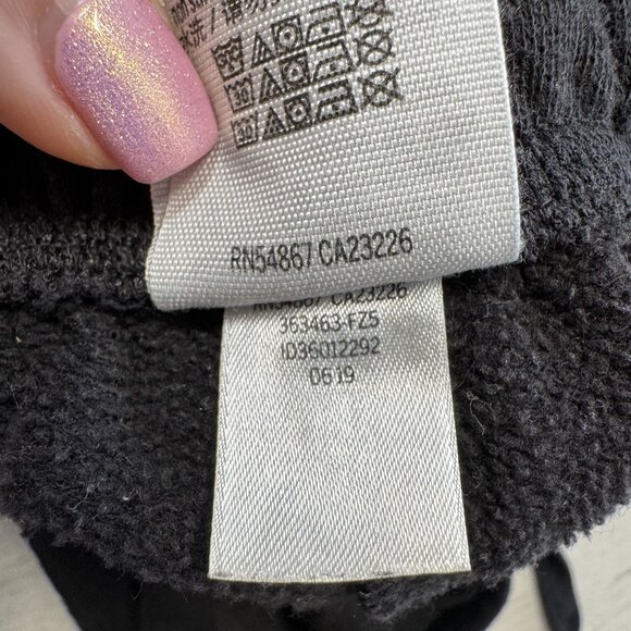 Victorias Secret PINK XS Black Drawstring Shorts 60% Cotton 40% Polyester Soft L - Picture 7 of 7